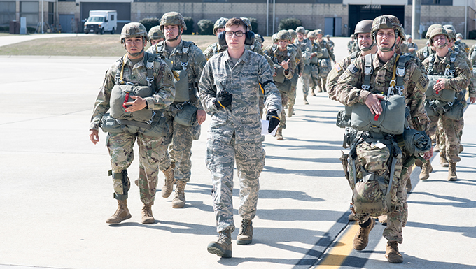 AMOG supports Battalion Mass Tactical Week