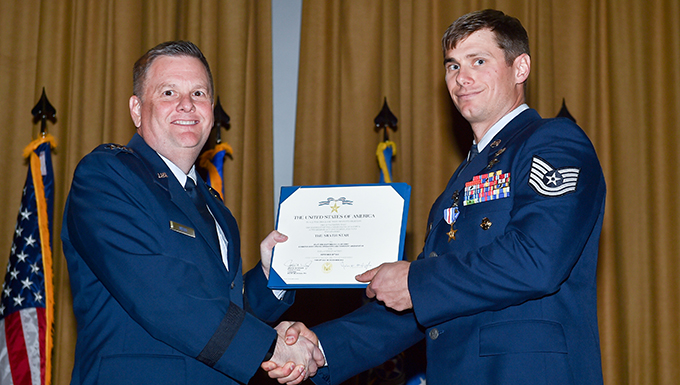21 STS Airman honored for role in liberating Afghan city